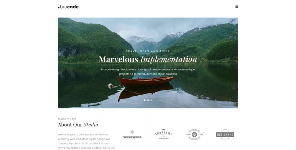 минимальная современная тема wordpress elementor