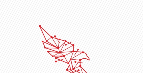 Шаблон логотипа на тему графика