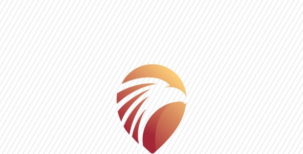 Шаблон логотипа на тему графика