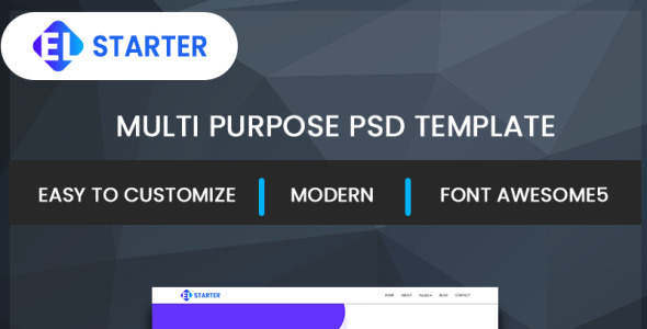 Адаптивный PSD шаблон на тему архитектура