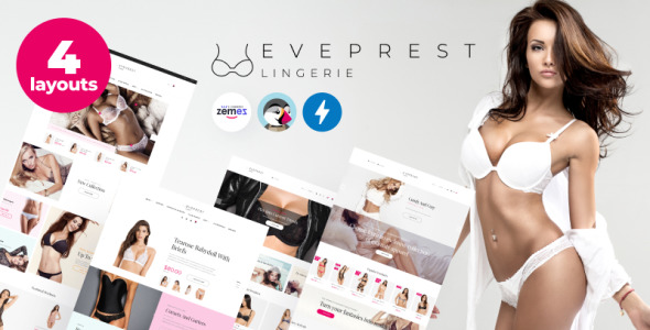 тема магазина нижнего белья prestashop