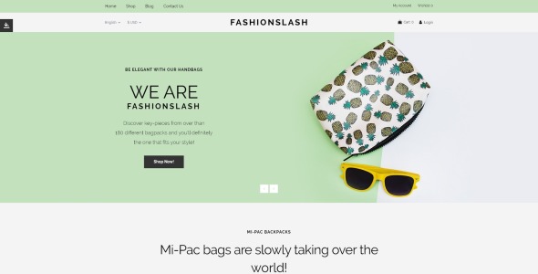 fancy fashion single product opencart template
