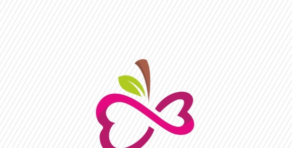 Шаблон логотипа на тему графика