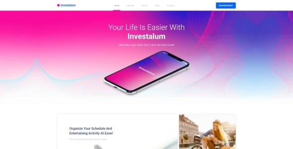 корпоративное приложение wordpress elementor theme