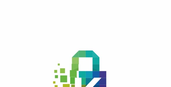 Шаблон логотипа на тему графика