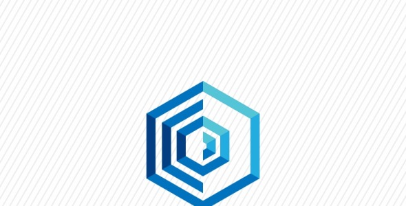 Шаблон логотипа на тему графика