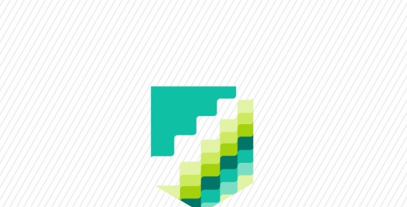 Шаблон логотипа на тему графика