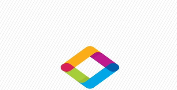 Шаблон логотипа на тему графика