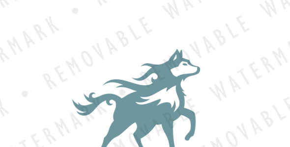 Шаблон логотипа на тему графика