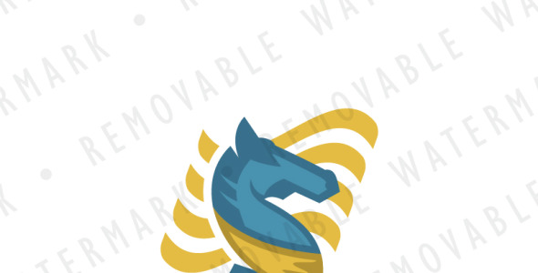 Шаблон логотипа на тему графика