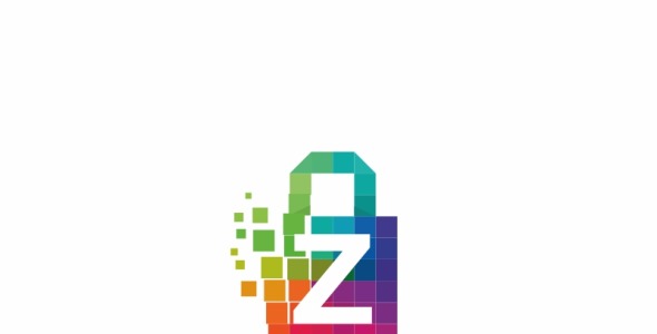 Шаблон логотипа на тему графика