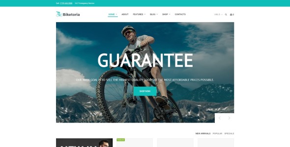 велосипедный магазин elementor тема woocommerce