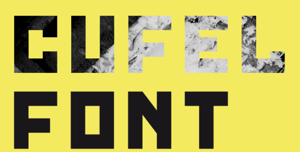 Шрифт на тему графика