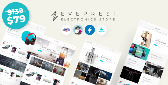 магазин электроники prestashop тема