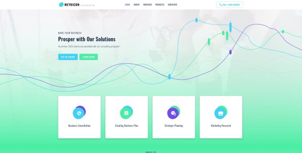 корпоративный бизнес wordpress elementor theme