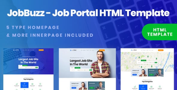 работа портал, каталог шаблон сайта