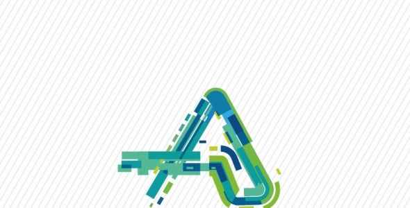 Шаблон логотипа на тему графика