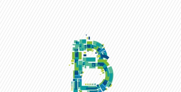 Шаблон логотипа на тему графика