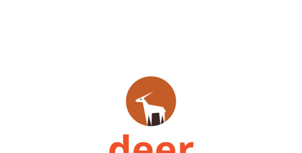 Шаблон логотипа на тему графика