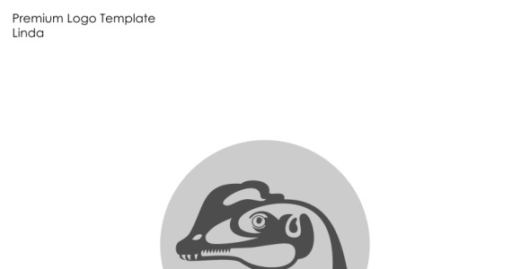 Шаблон логотипа на тему графика