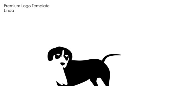 Шаблон логотипа на тему графика