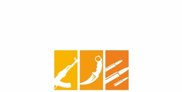 Шаблон логотипа на тему графика