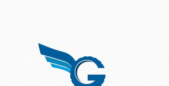 Шаблон логотипа на тему графика