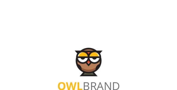 Шаблон логотипа на тему графика