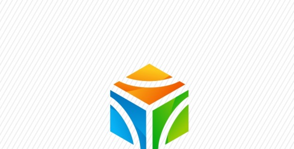 Шаблон логотипа на тему графика