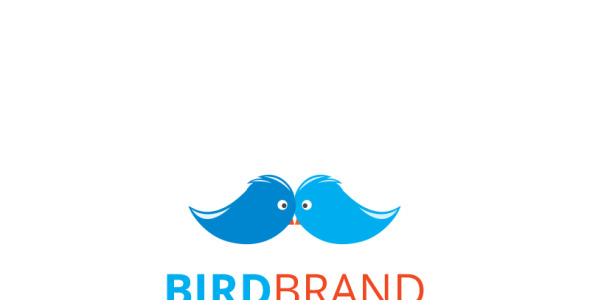 Шаблон логотипа на тему графика