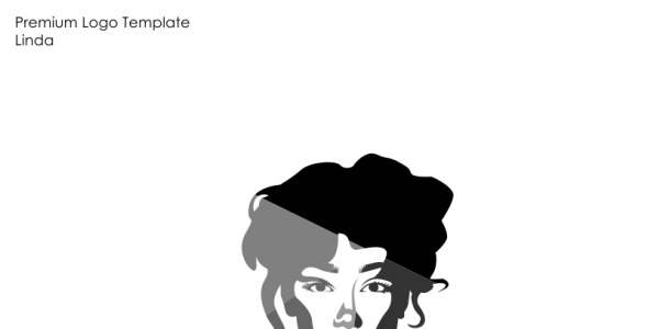 Шаблон логотипа на тему графика