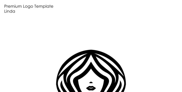 Шаблон логотипа на тему графика