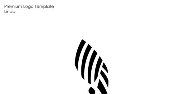 Шаблон логотипа на тему графика