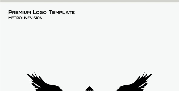 Шаблон логотипа на тему графика