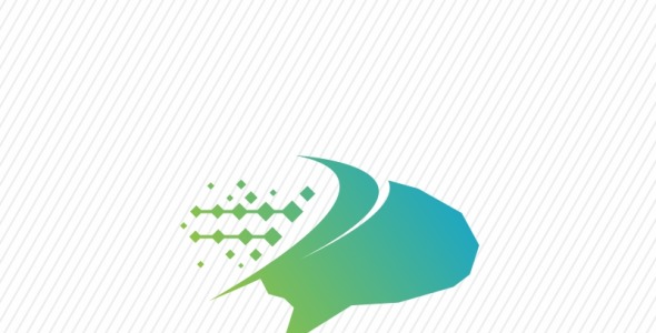 Шаблон логотипа на тему графика