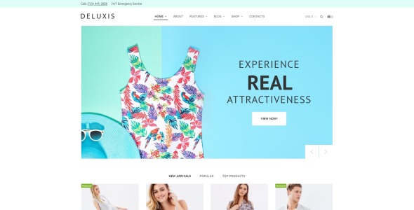 модный магазин elementor woocommerce тема