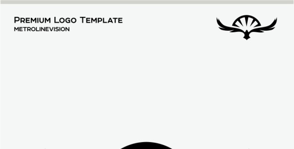 Шаблон логотипа на тему графика