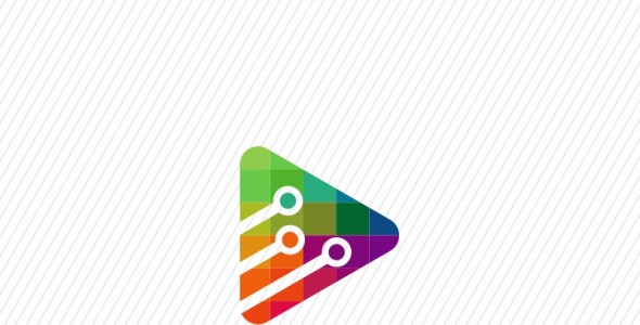 Шаблон логотипа на тему графика