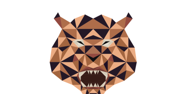 Шаблон логотипа на тему графика