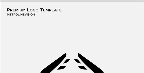 Шаблон логотипа на тему графика