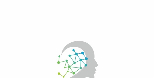 Шаблон логотипа на тему графика