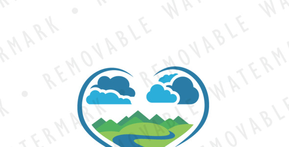 Шаблон логотипа на тему графика