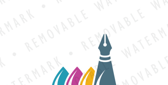 Шаблон логотипа на тему графика