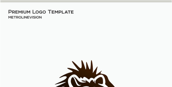 Шаблон логотипа на тему графика