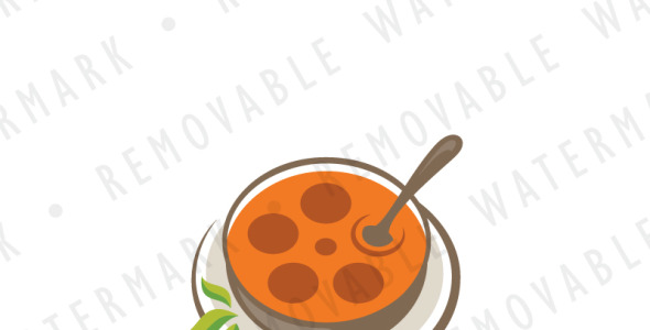 Шаблон логотипа на тему графика