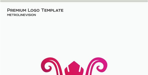 Шаблон логотипа на тему графика