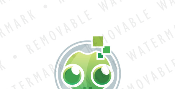 Шаблон логотипа на тему графика