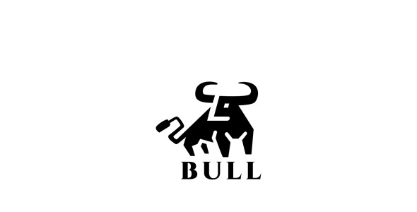 Шаблон логотипа на тему графика