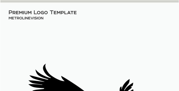 Шаблон логотипа на тему графика