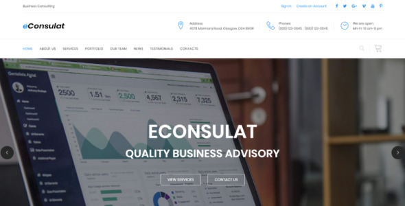 solid business company html шаблон целевой страницы